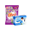 Diva Fresh Detergent Powder Purple Lotus,lavender & Lime 1kg