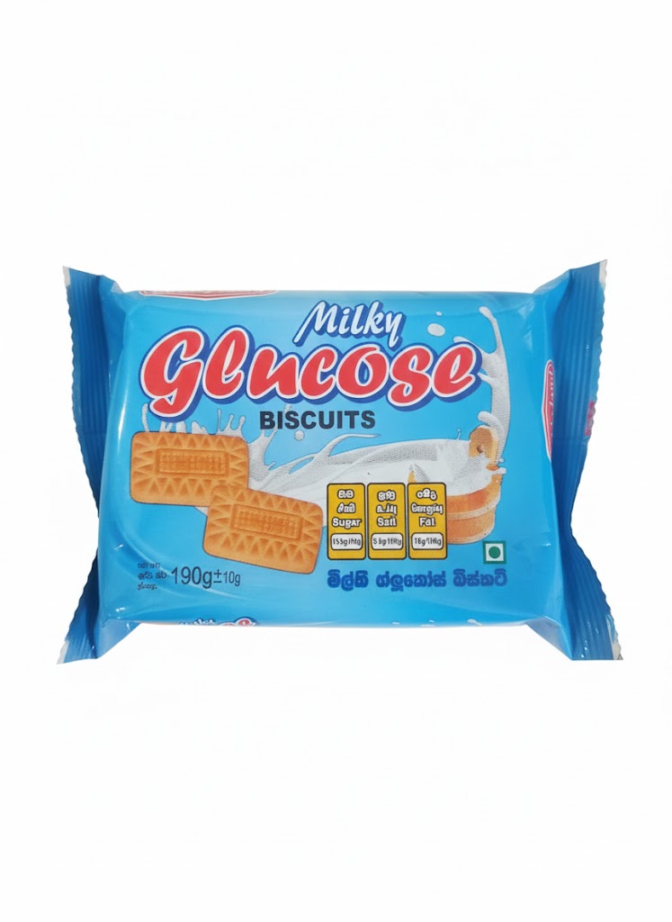 Luckyland Milky Glucose Biscuits 190g
