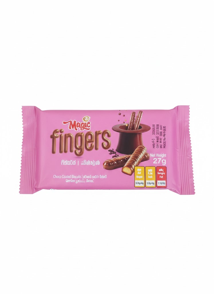 Kist Magic Fingers Chocolate Coated Biscuits 27g