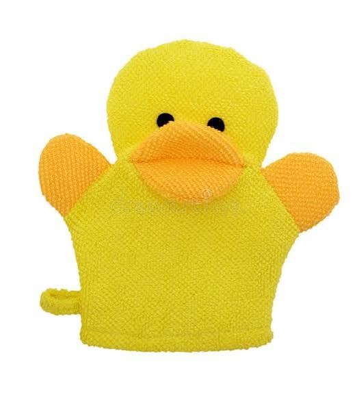 Bath Sponge Duck Shape