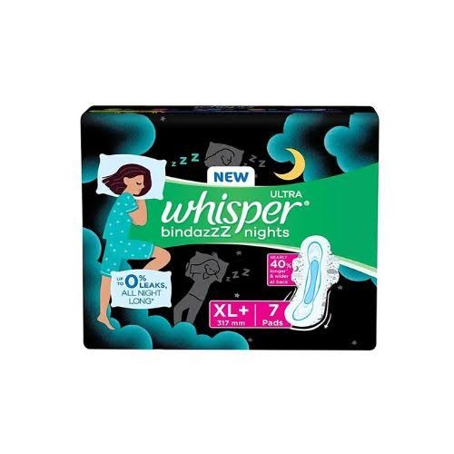 Whisper Ultra Bindazz Nights 7 Pcs