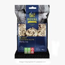Royal Burnt Cashew Nuts 50g