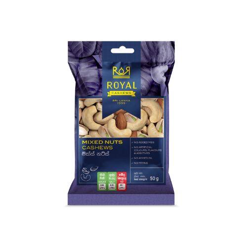 Royal Mixed Nuts Cashews 50g