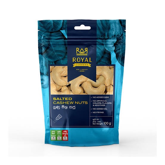Royal Salted Cashew Nuts 100g