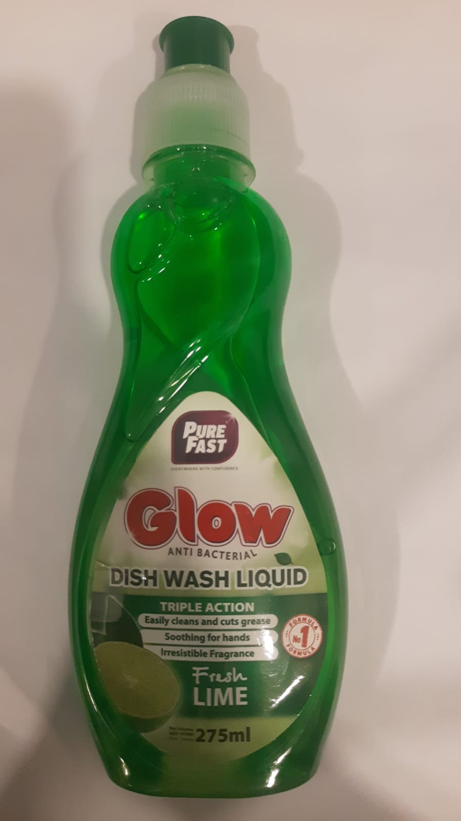 Pure Fast Glow Dishwash Liquid 500ml